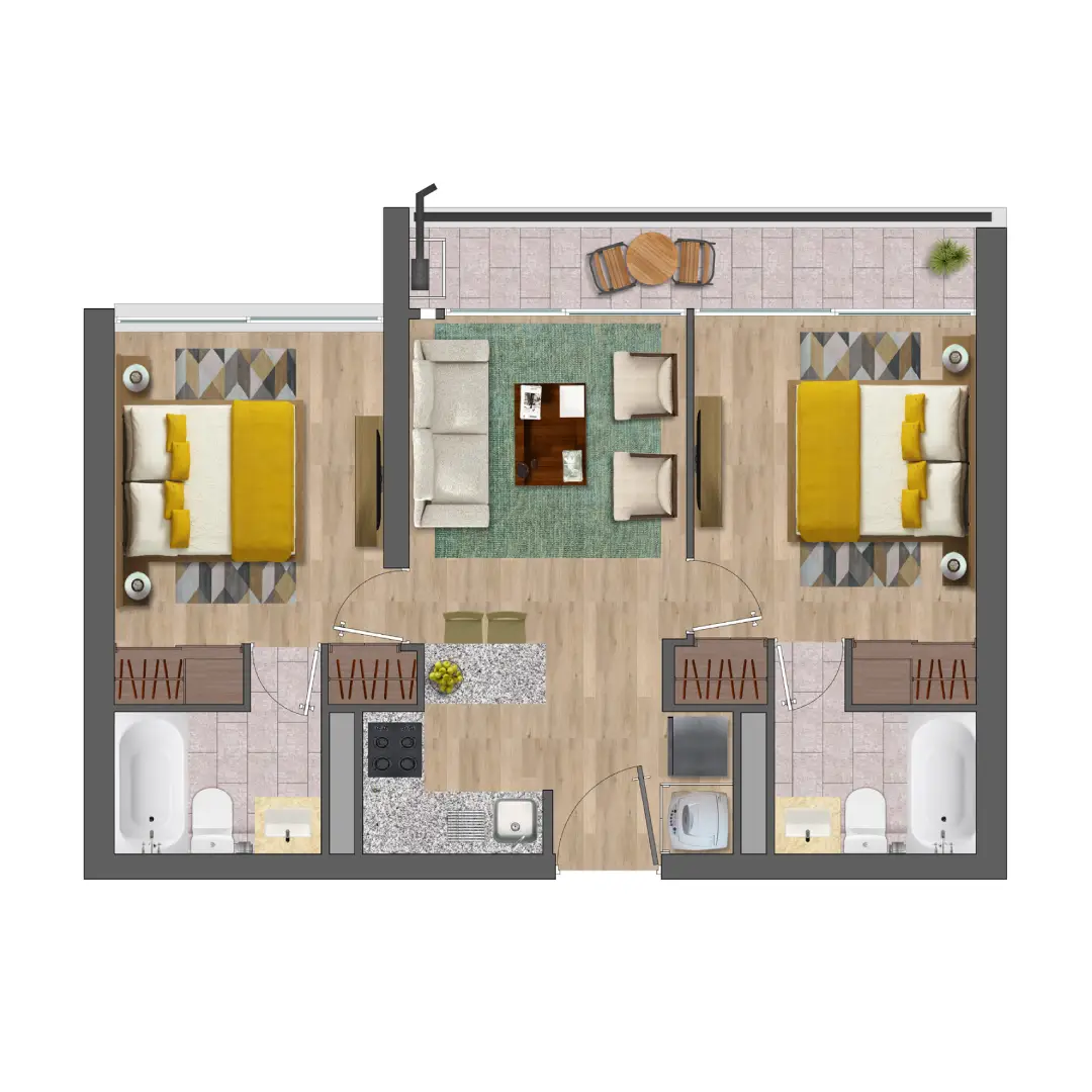 Planta Modelo Tipo 9