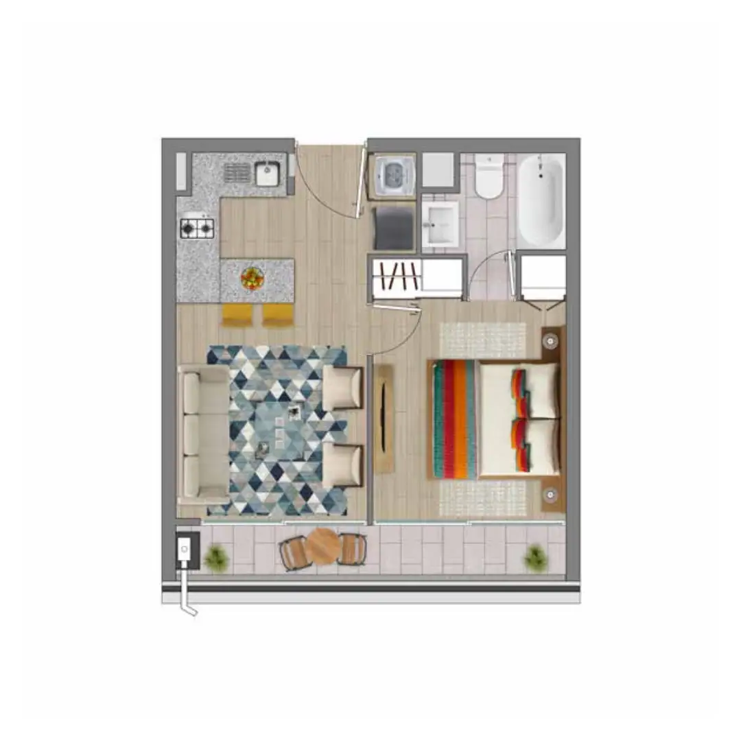 Planta Modelo Tipo 8