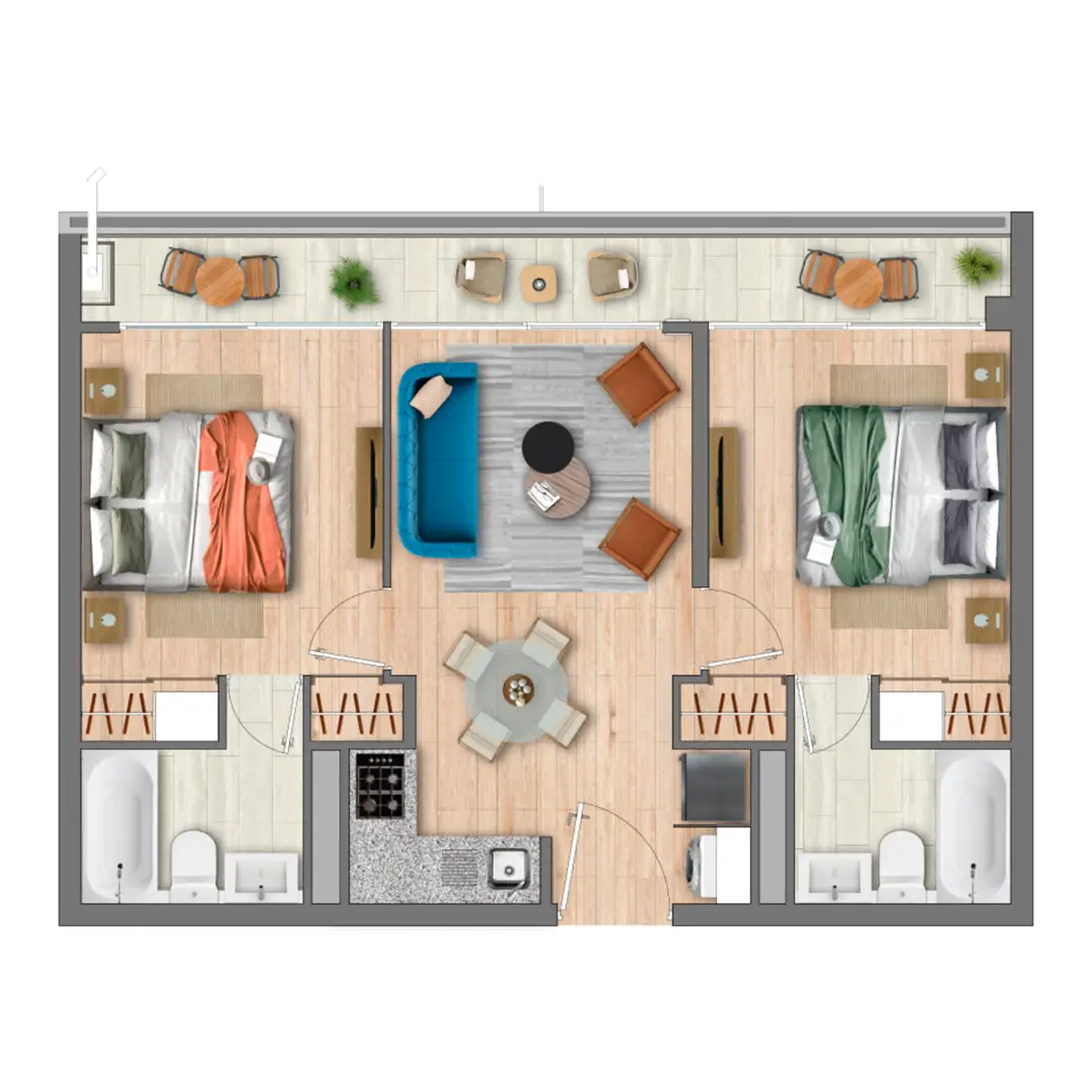 Planta Modelo Tipo 10