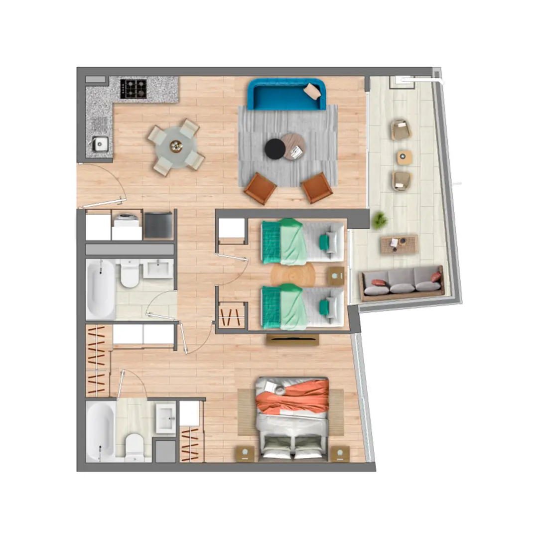 Planta Modelo Tipo 14