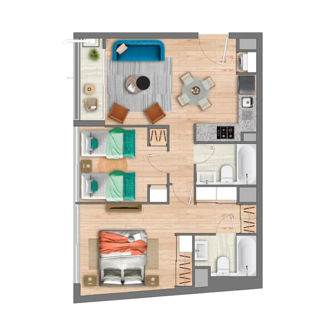 Planta Modelo Tipo 16