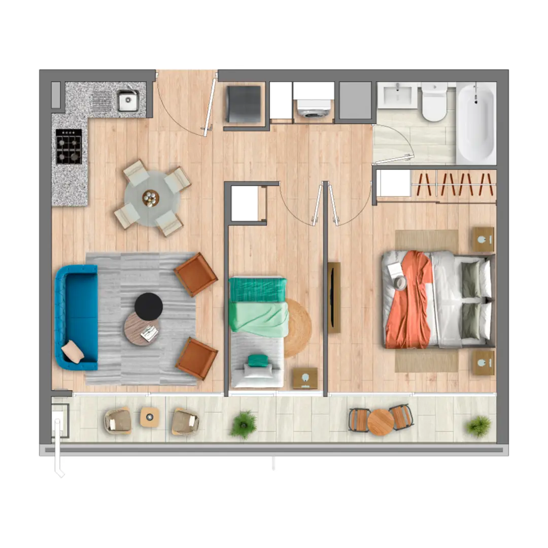 Planta Modelo Tipo 2