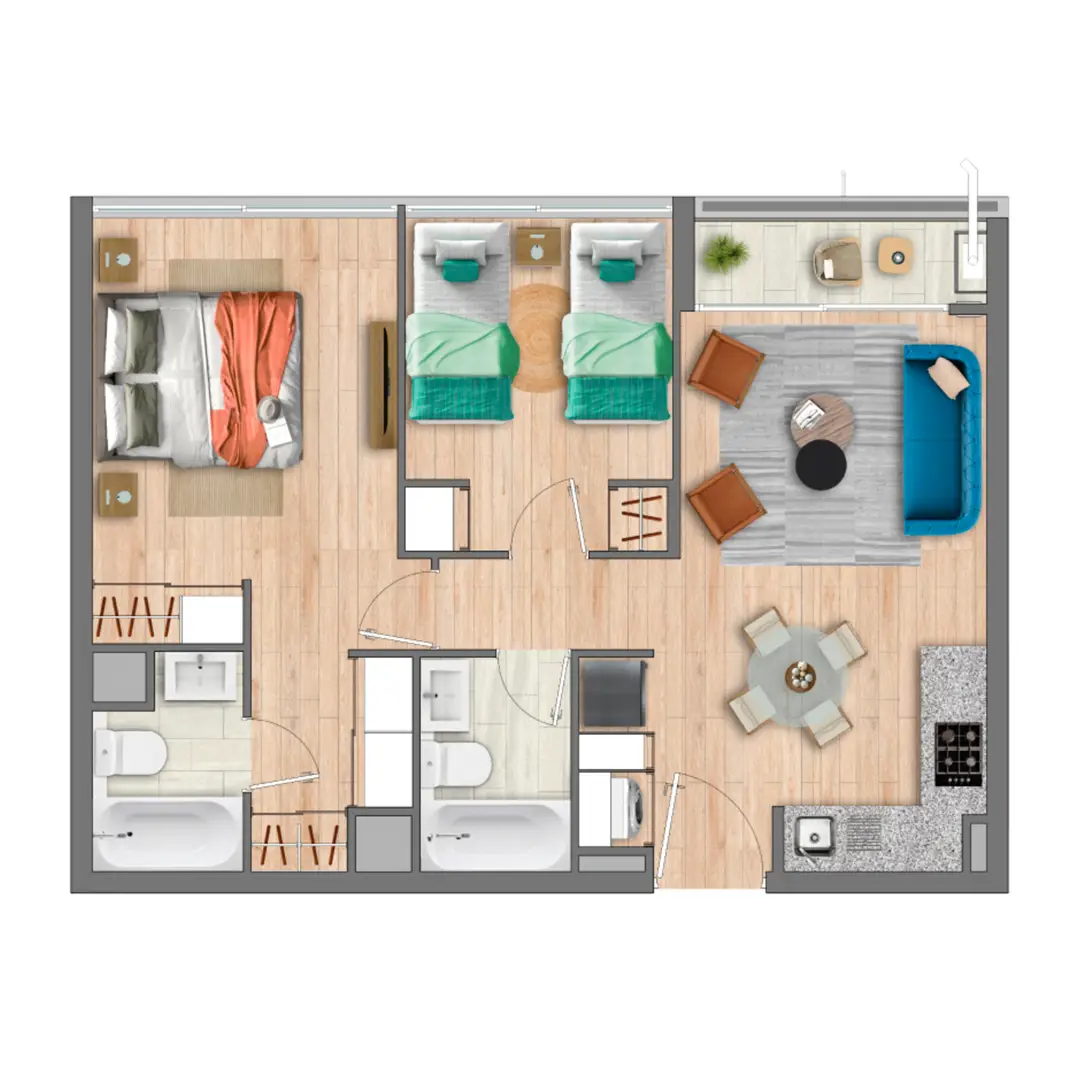 Planta Modelo Tipo 7