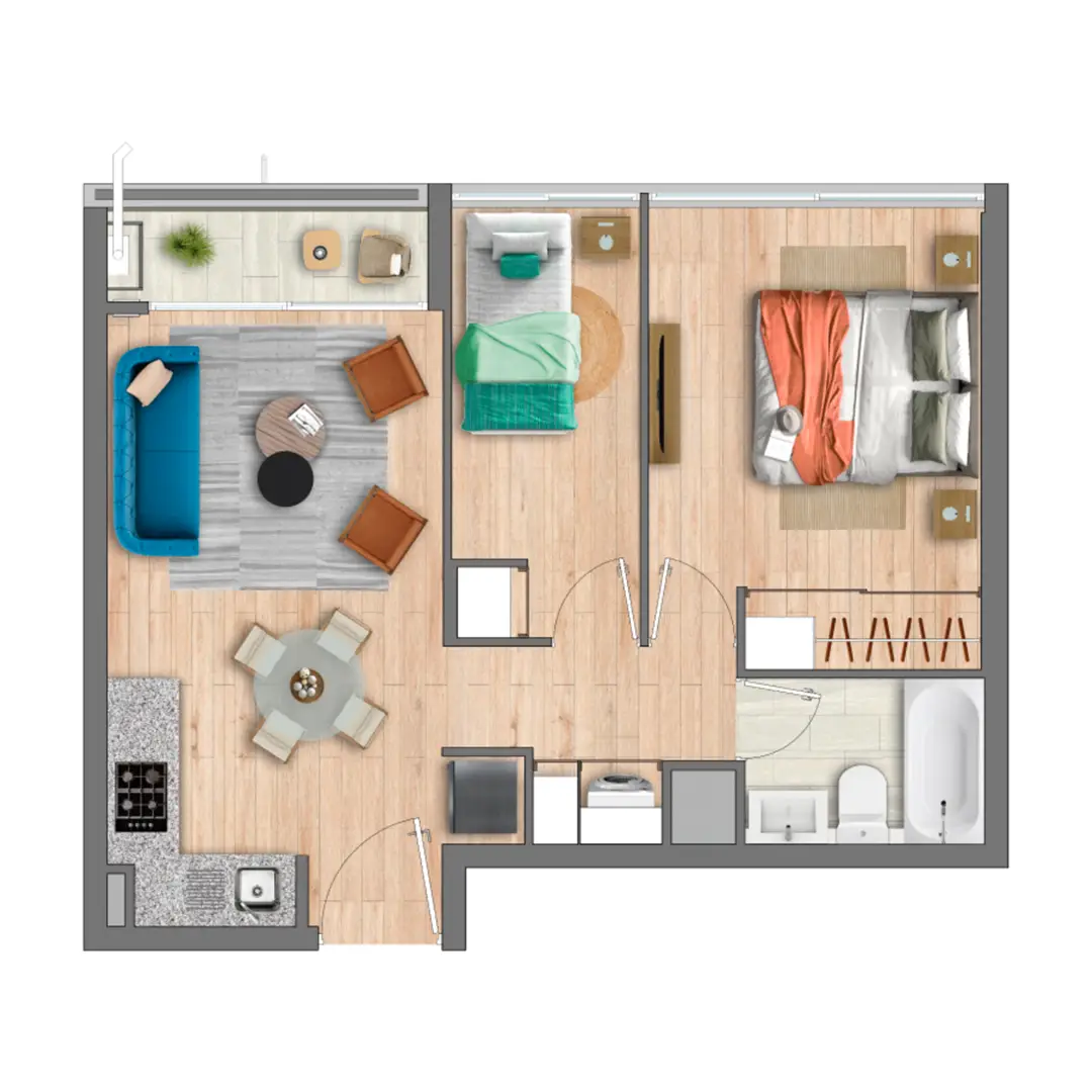 Planta Modelo Tipo 8