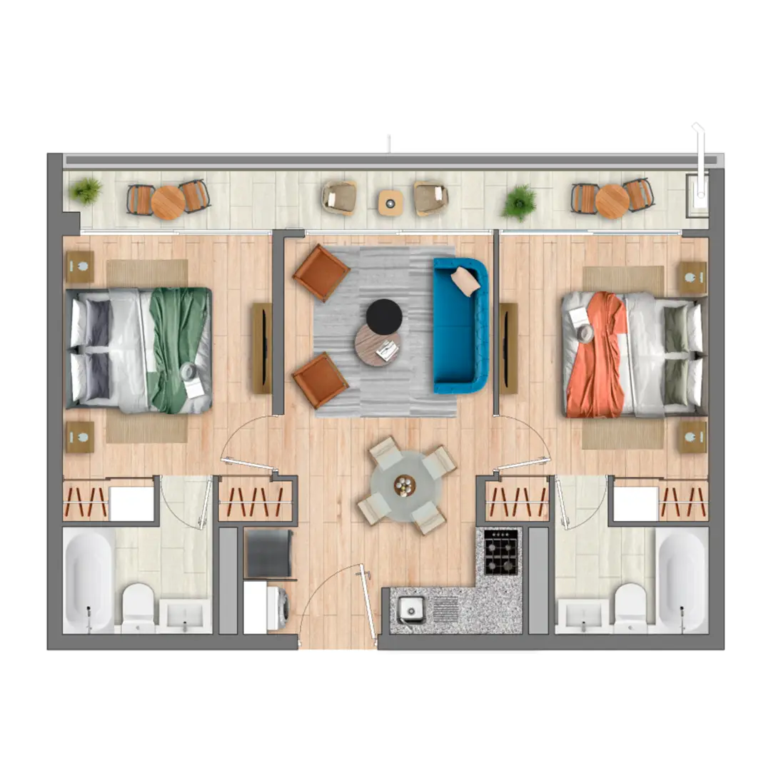 Planta Modelo Tipo 9